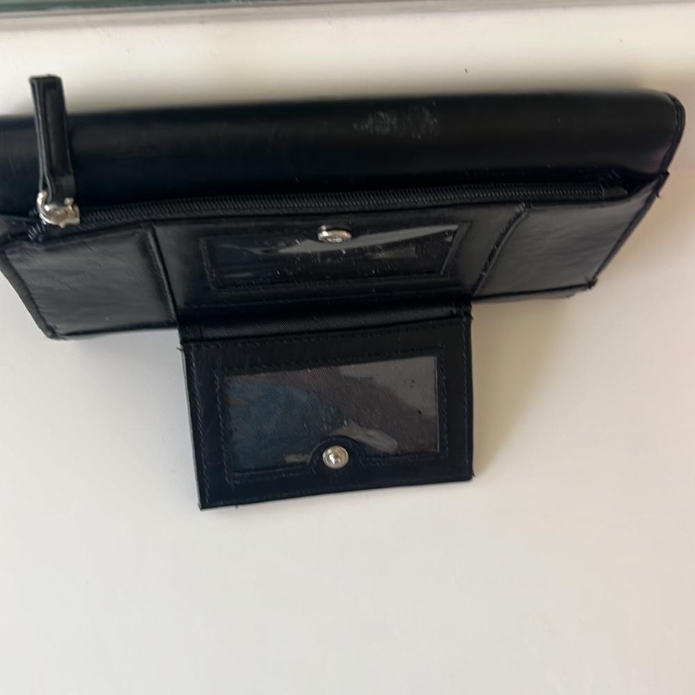 MUNDi new Black Leather wallet, multiple compartments - Picture 10 of 10